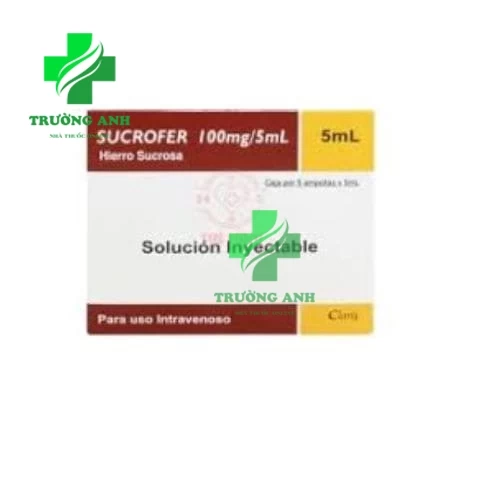 Sucrofer 100mg/5ml Claris - Thuốc hỗ trợ điều trị thiếu máu do thiếu sắt hiệu quả